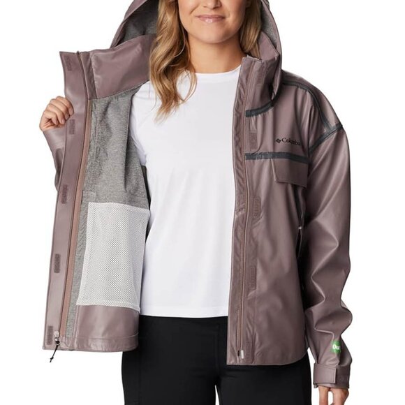 Columbia Women's Coral Ridge ODX Jacket, Quantum Mauve - Picture 2 of 11